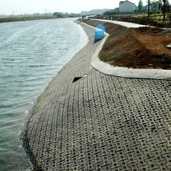 水工砌块铰链式连锁护坡砖河道景观护