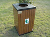 户外防腐木垃圾桶垃圾箱碳化木垃圾桶特色景区收纳箱公园垃圾桶