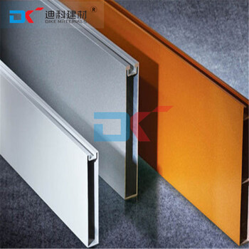 广东U型铝方通、铝方通天花、木纹铝方通供应商