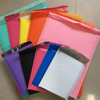 天津厂家可定制彩色卡通PE塑料共挤膜气泡袋服装袋包装袋