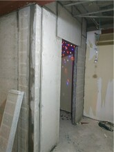 北京大兴区轻质复合隔墙板厂加气条板房屋隔墙板施工图片