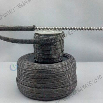 广瑞耐高温金属线.绳耐高温套管用于玻璃制造不锈钢金属布