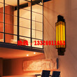 森隆堡异形壁灯定制两头方形壁灯会议室LED壁灯外墙仿云石壁灯特色创意壁灯造型图片