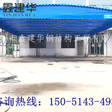 湖州长兴县定做固定大型工地彩蓬夜宵摊伸缩篷大学专区活动推拉雨篷轮式折叠蓬图片