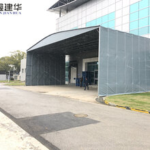 冠县大型活动伸缩雨棚/电动遥控雨蓬骨架牢固图片