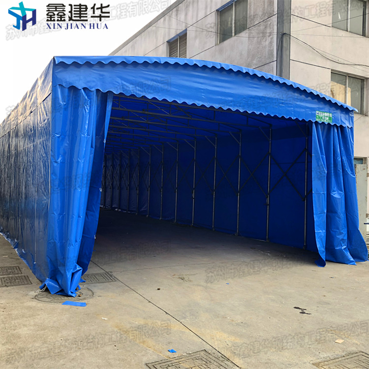 黄石大型仓储帐篷-活动式雨蓬设计生产