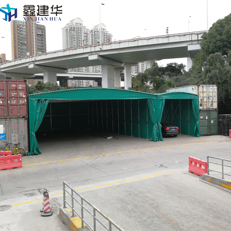 大兴养护推拉篷-移动防违建雨篷款式新颖