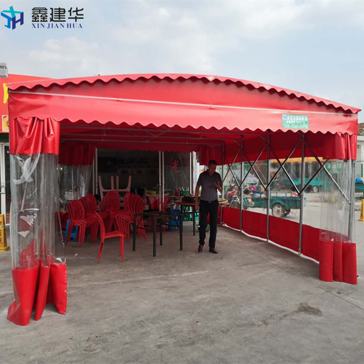 内江大型移动雨棚，活动式电动帐篷合格验收的标准