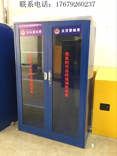 深圳厂家有消防器材柜警务装备柜室外紧急器材柜微型消防站销售图片1