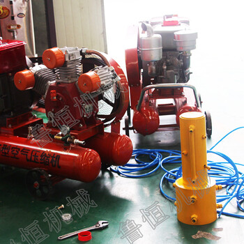 恒旺气动植桩机HDZ-120防汛植桩机手持式气动打桩机厂家现货