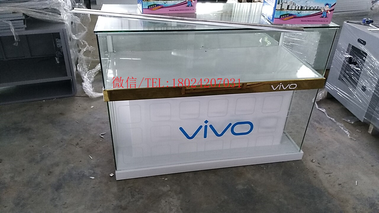 广东佛山5G联通受理台oppo vivo手机柜图片