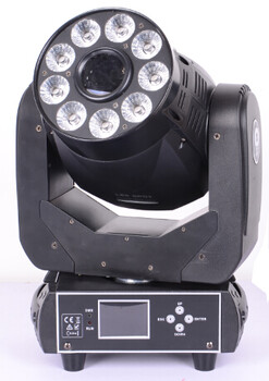 LED75W圖案加9個12W染色