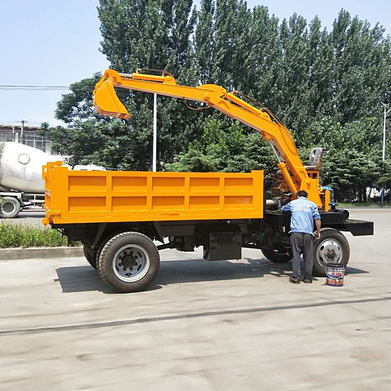 新疆阿勒泰小型随车挖随车挖掘装载机四不像随车挖品牌