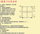 石家庄标尺寸标准肯德基门铝型材肯德基门