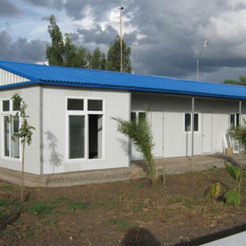 内蒙古乌海厂家设计安装异型彩钢房工地用简易活动房