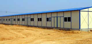 内蒙古包头供应工地用活动房岩棉板彩钢活动板房图片5