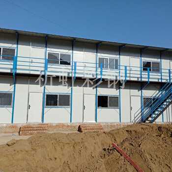 鄂尔多斯搭建岩棉彩钢房准格尔宿舍活动板房承包