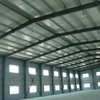 天津弧形棚钢结构厂家搭建东丽轻钢结构钢筋棚安装