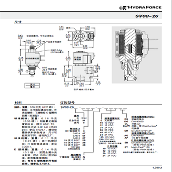 HF海德福斯插装阀FR10-20F液压阀MR10-31多路阀NV10-21