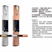 生物人脸识别锁指纹识别微信APP开锁智能时代便捷化图片