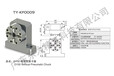 精密定位EDM卡盘,CNC卡盘,TY-KP0009气动卡盘,D100曲头气动卡盘