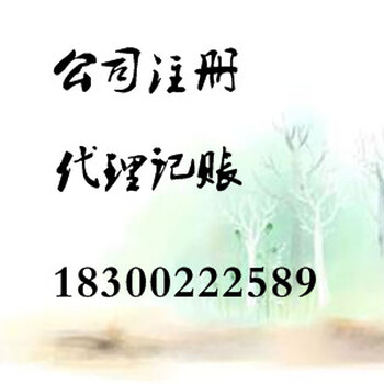 青岛商祺公司注册代理记账财务审计年检等AAA