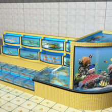 南通酒店海鮮池、商超魚缸、家裝觀賞魚缸設計制作圖片