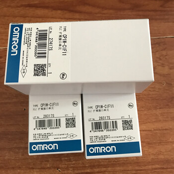 现货供应全新原装Omron/欧姆龙PLCCP1W-CIF11RS485端口通讯模块