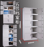 办公室文件钢制档案柜柜铁皮柜资料柜员工储物图片2