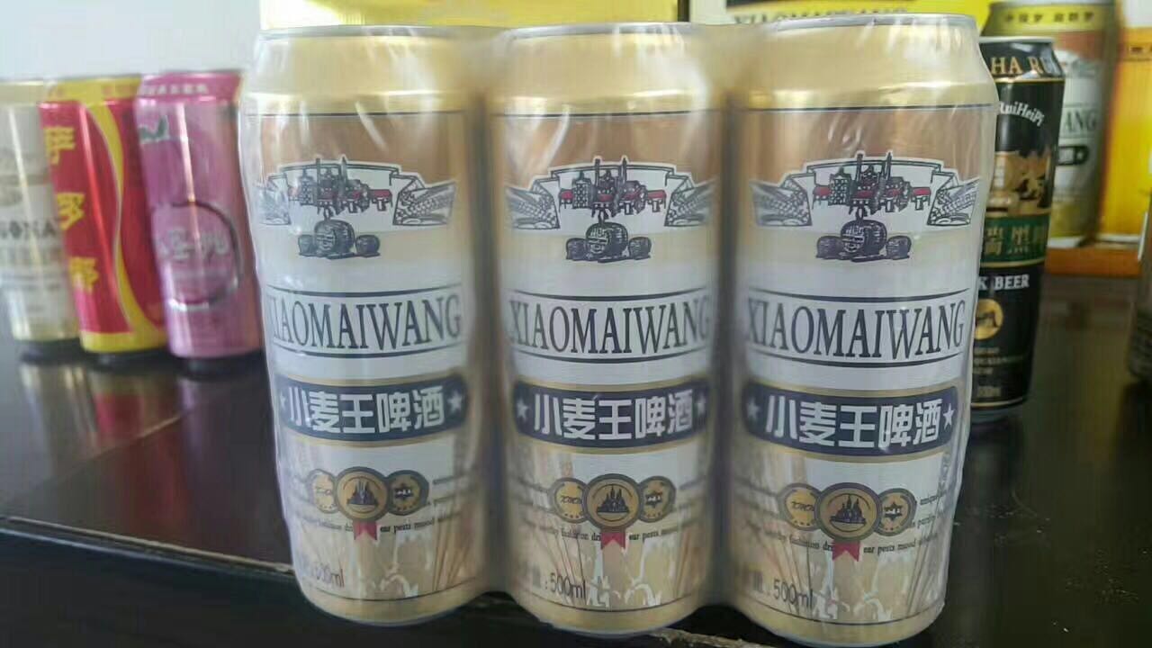 诚招代理小麦王易拉罐啤酒500ml*12听西藏自治区