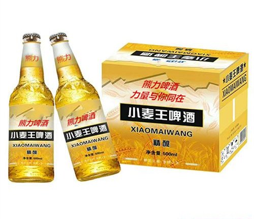 招商小麦金啤啤酒500毫升*9听普洱市