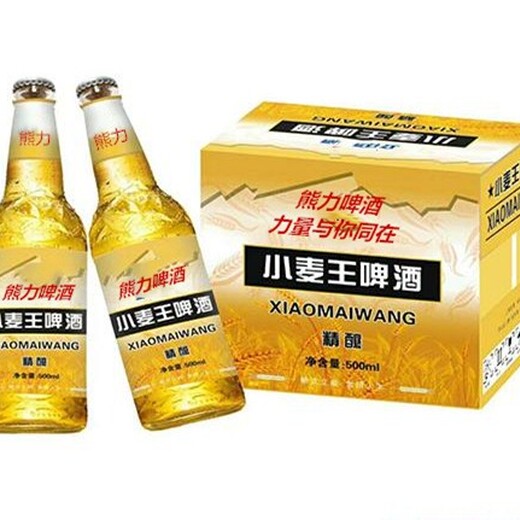 2019年招商小麦王易拉罐啤酒500毫升12听西藏自治区