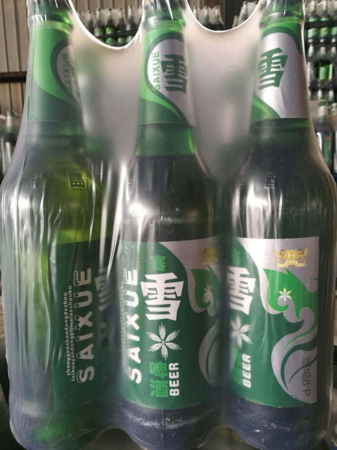 招商小麦金啤啤酒玻璃瓶啤酒西藏自治区