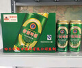 誠招代理小麥金啤啤酒易拉罐果啤黃南藏族自治州
