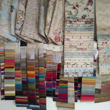 尚屹纺织厂出售各种沙发布窗帘布提花布欧式花布