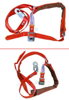 华泰单保险安全带红色安全带爬杆安全带检测报告电工安全带防护