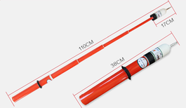 华泰声光高压验电器GDY-10kV棒状伸缩风车高压验电器测电笔验电笔图片4