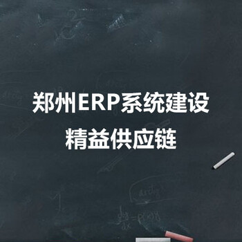 河南郑州ERP系统建设的窍门_精益供应链