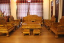 鲁创红木金丝楠木红木客厅沙发实木古典工艺家具金丝楠木沙发