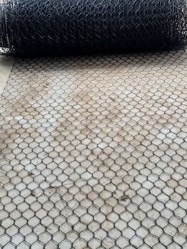 深海养殖网聚酯拧花网聚酯六角网落石防护网