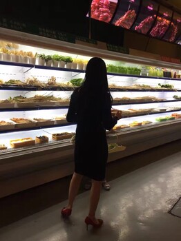 郑州定做超市风幕柜超市冷风柜的厂家