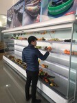智能生鲜柜，生鲜柜定制厂家，郑州超市生鲜柜冷藏