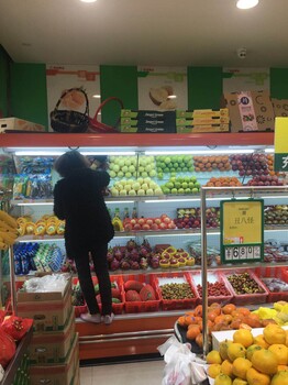 超市冷柜展示柜水果保鲜柜展示柜冷风柜品牌厂家上门安装