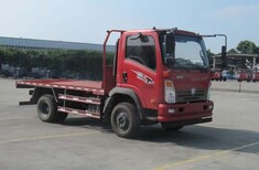 南阳市重汽CDW5040TPBHA1R5平板运输车/价格实惠的挖机运输车图片4