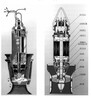 全闭式简易式潜水轴流泵