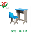 郑州学仕塑钢课桌椅、塑钢课桌凳、厂家直销、特价批发图片