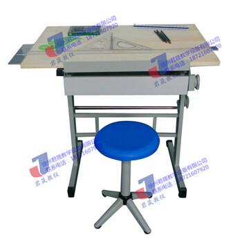 君晟JS-Z4型全钢制升降式绘图桌