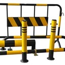 市政鐵馬護(hù)欄，道路臨時(shí)護(hù)欄，38管鐵馬護(hù)欄，施工臨時(shí)圍擋