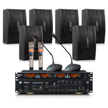 AV8820/118会议音响组合套装店铺背景音乐培训室蓝牙功放音箱图片