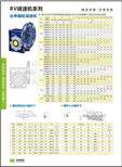 小型的蜗轮减速机台湾台申RV减速机图片5